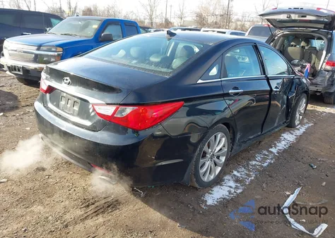 2013 Hyundai Sonata Se z USA, uszkodzony, nr VIN 5NPEC4AC1DH708022